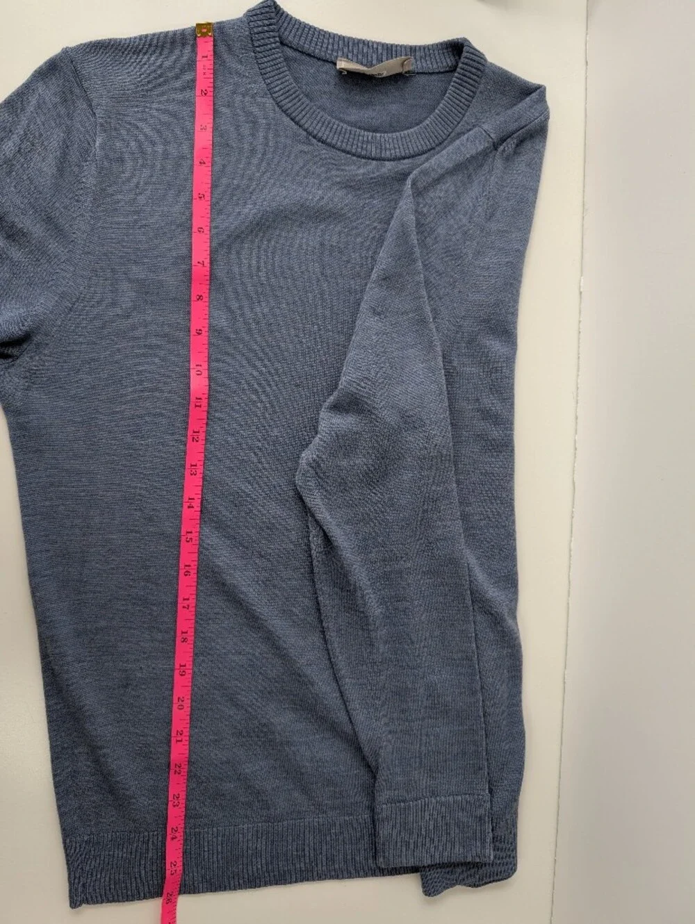Everlane Men's Blue Crewneck Sweater
